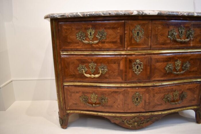 18th century louis xiv chest 5956