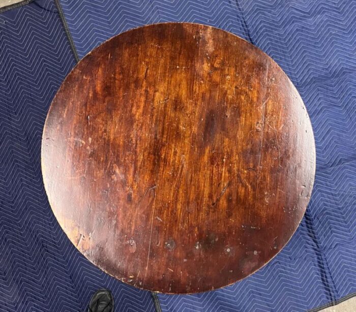 18th century provincial french tilt top wine tasting table 7267