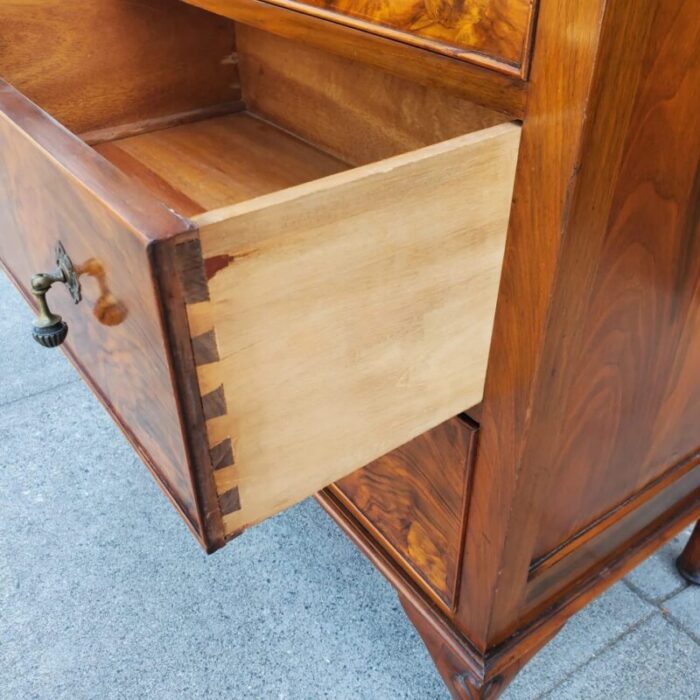 1920s burl walnut vintage dresser 5625