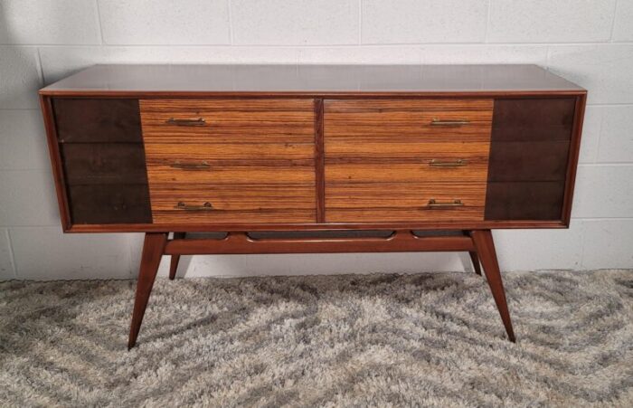 1950s argentine dresser credenza media cabinet 9236