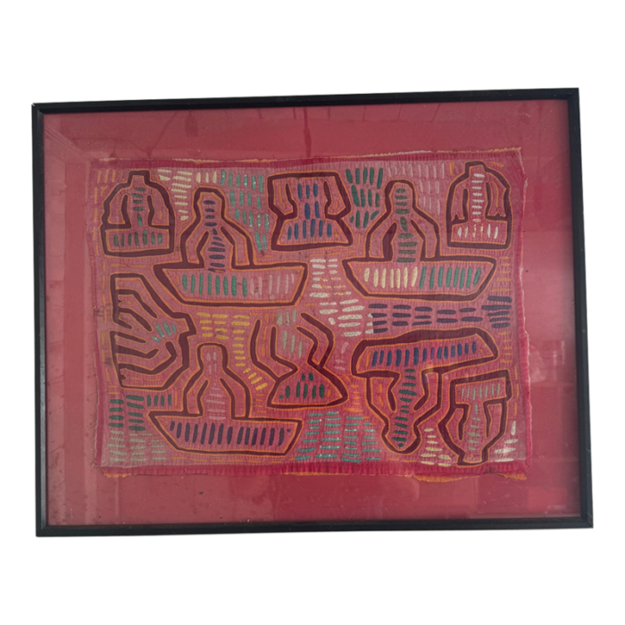 1960s mola tribal tapestry from panama 3934