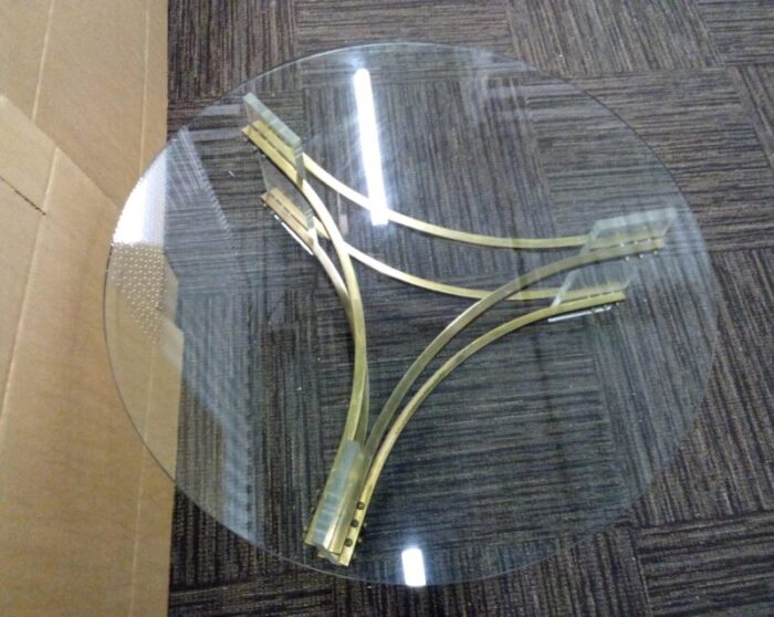 1970s mid century charles hollis jones lucite brass coffee table sale for 1175 sept 15th read below 5716