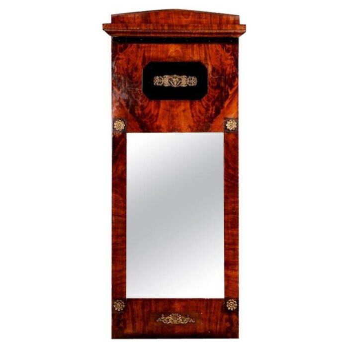 19th century biedermeier style wall mirror 1