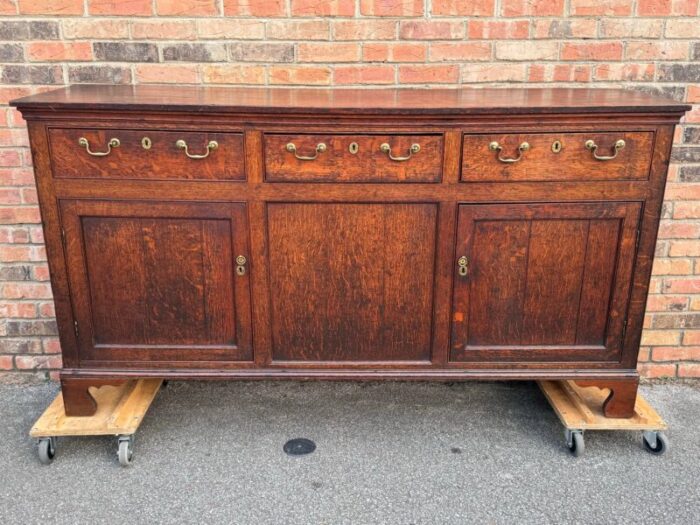 19th century english dresser base 5259