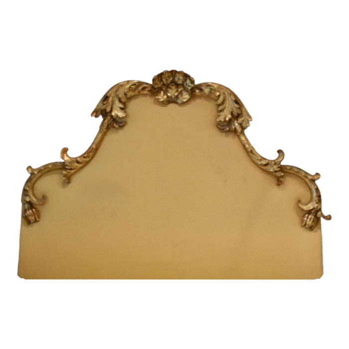 19th century italian gilded headboard king 5024