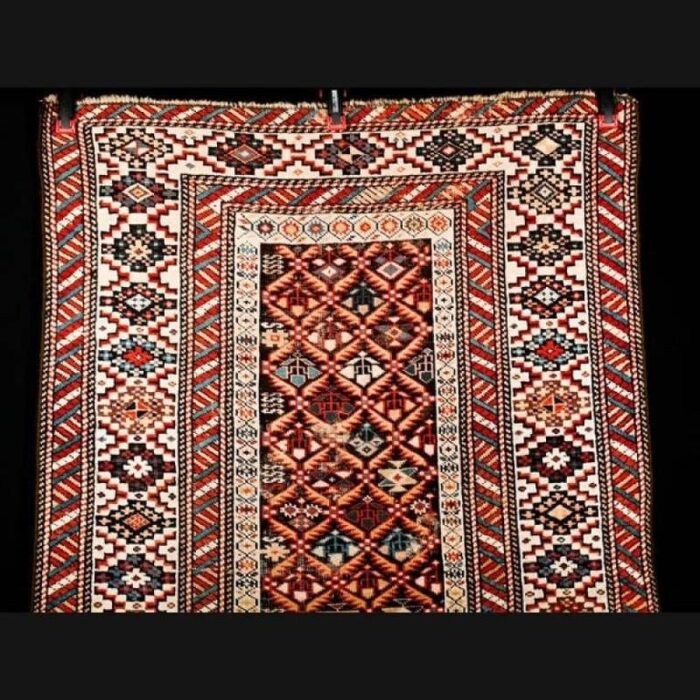 19th century marzali shirwan runner rug 2