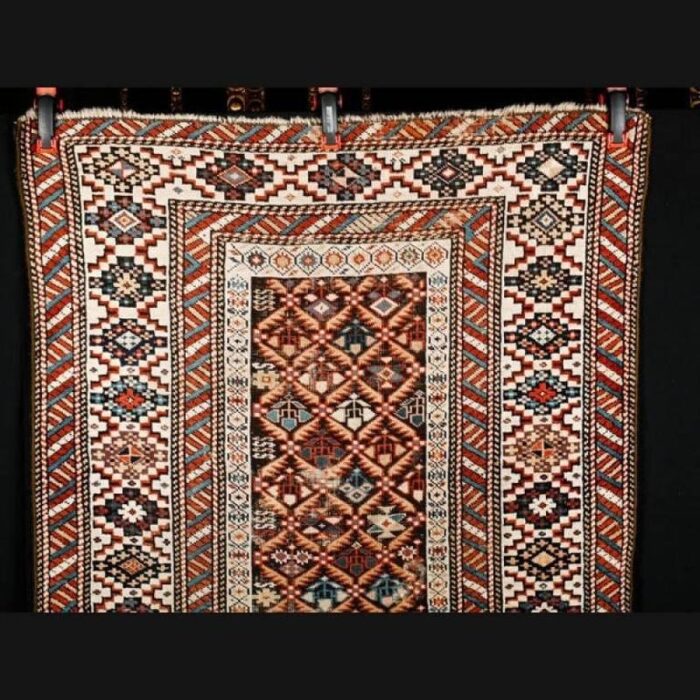 19th century marzali shirwan runner rug 6