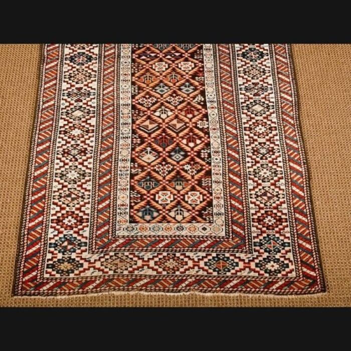 19th century marzali shirwan runner rug 8