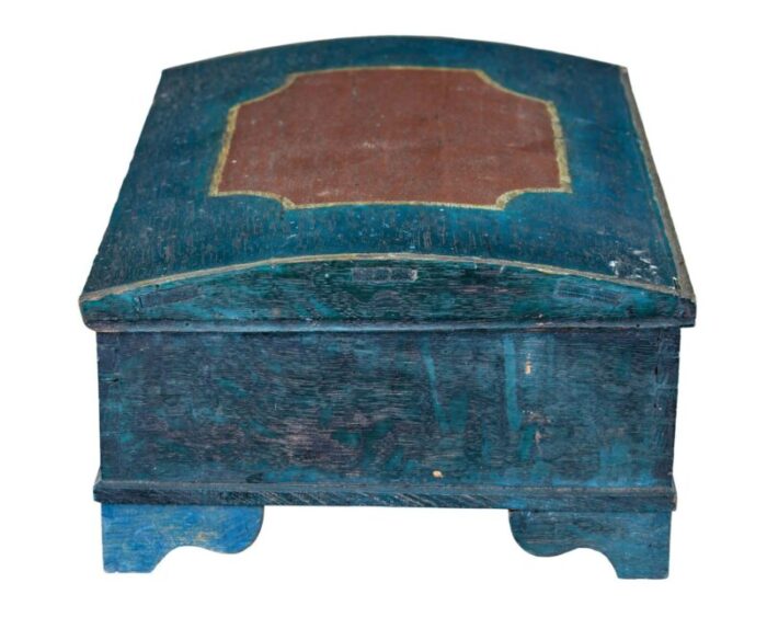 19th century swedish painted desktop box 4