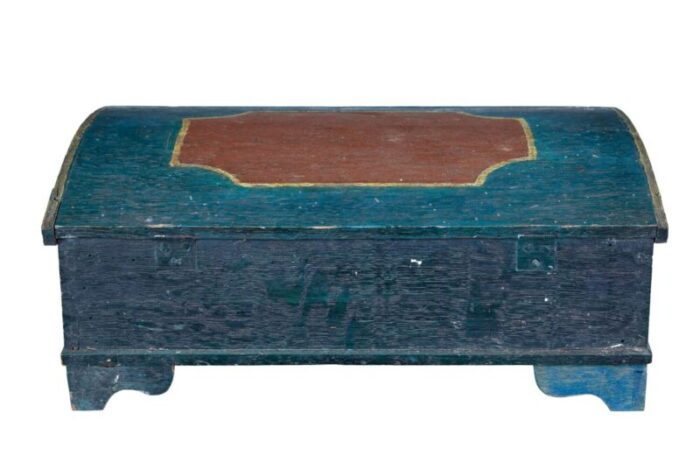 19th century swedish painted desktop box 5