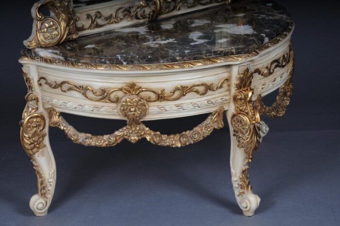 20th century console mirror in louis xv style 14 1