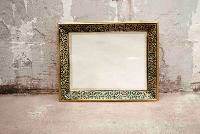 20th century golden molding mirror 1890s 1