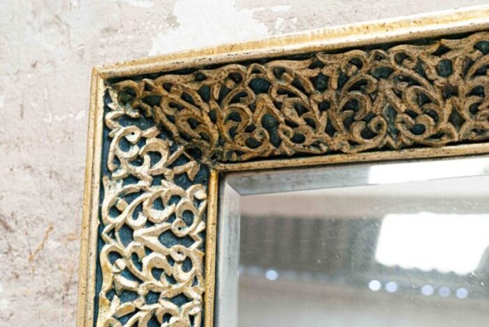 20th century golden molding mirror 1890s 9