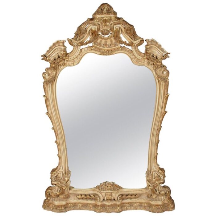 20th century louis xv standing mirror 1