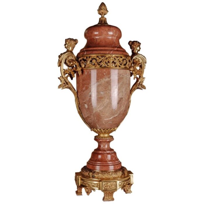 20th century louis xvi style lidded vase 1