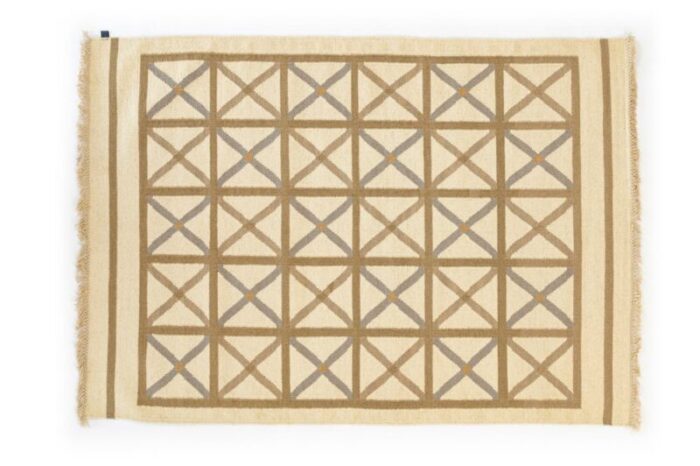 20th century scandinavian modern flat weave rug by anna johanna angstroem 4