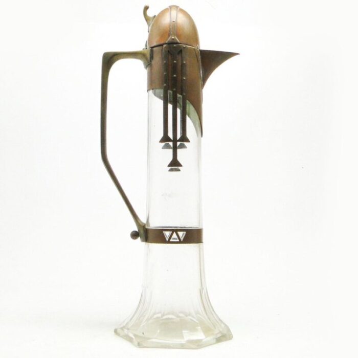 20th century wine pitcher from wmf germany 1890s 2