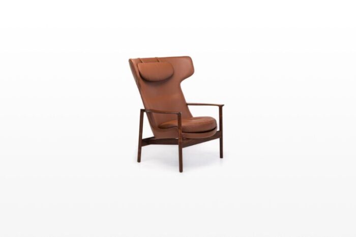 Ib Kofod Larsen Wingback chair Froscher 56 scaled master