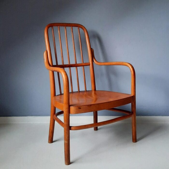 a63 f armchair by aldolf g schneck for thonet 1920s 5630