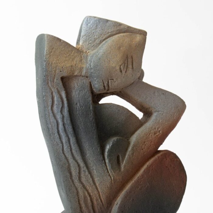 abstract figure in ceramic 1980s 3