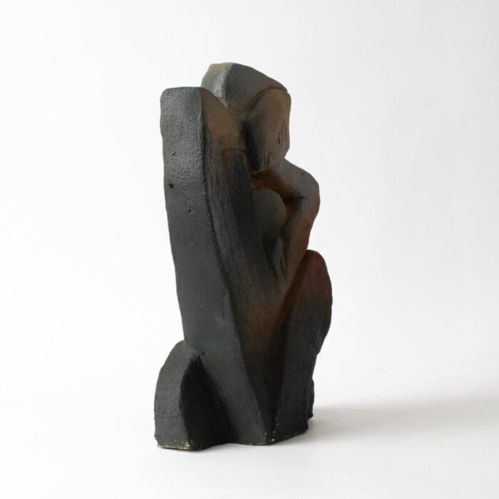 abstract figure in ceramic 1980s 4