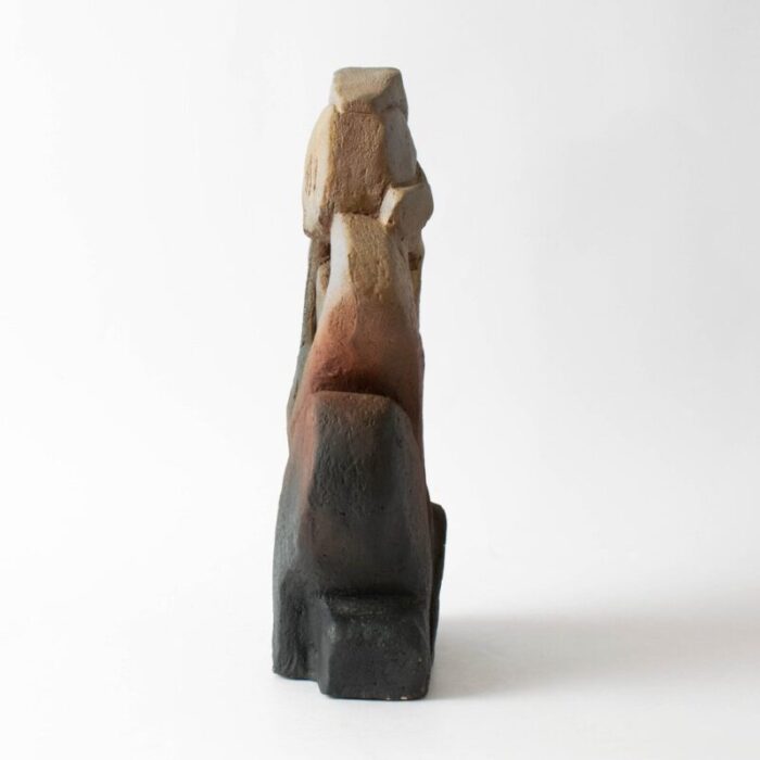 abstract figure in ceramic 1980s 6