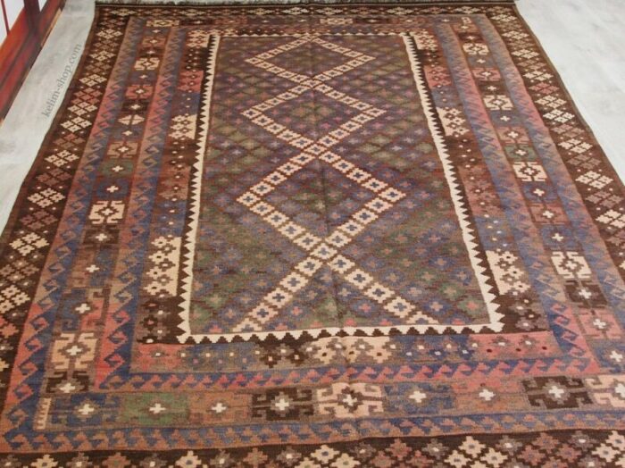 afghan kilim rug 1980s 4