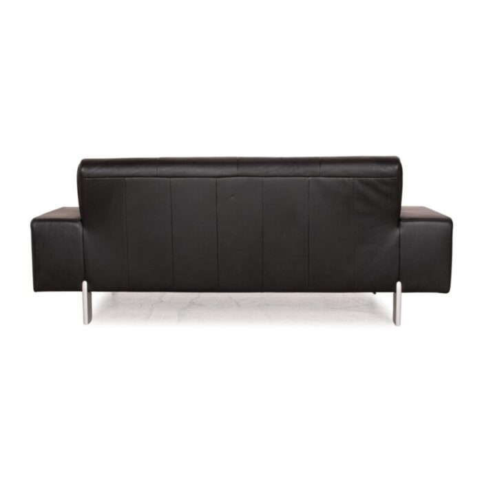 ak 644 leather three seater sofa from rolf benz 9509