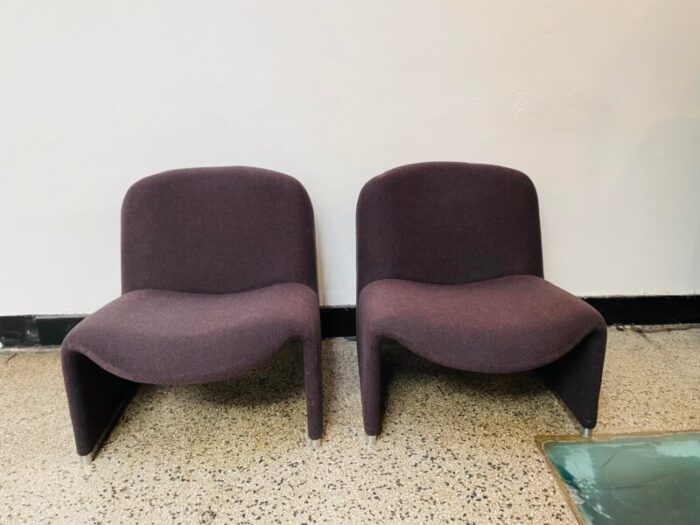 alky chairs by giancarlo piretti for anonima castelli italy 1970s set of 2 5283