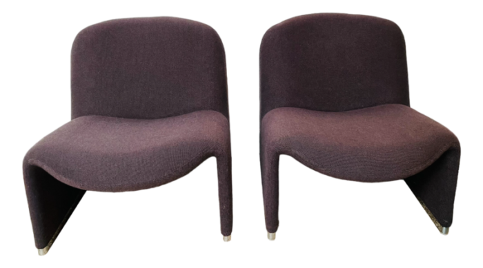 alky chairs by giancarlo piretti for anonima castelli italy 1970s set of 2 6213