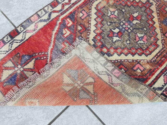 anatolian decorative door mat rug 1960 7685