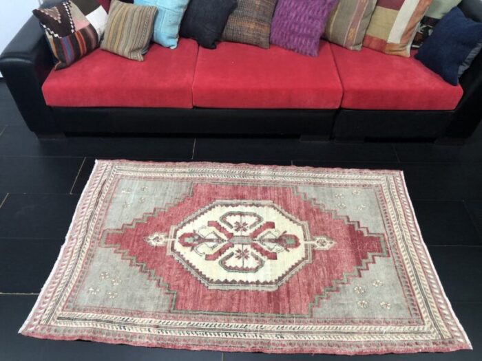 anatolian oushak hand woven area rug 5