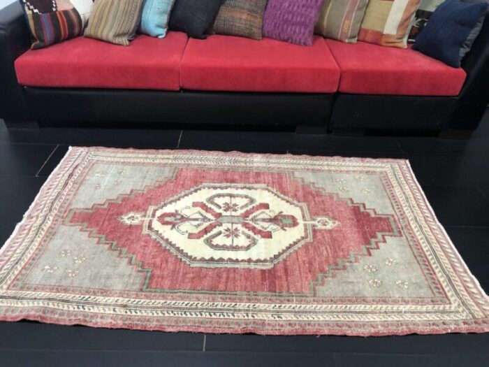 anatolian oushak hand woven area rug 7