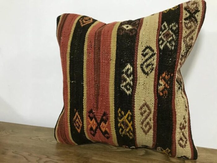 anatolian vintage kilim cushion 1950s 5315