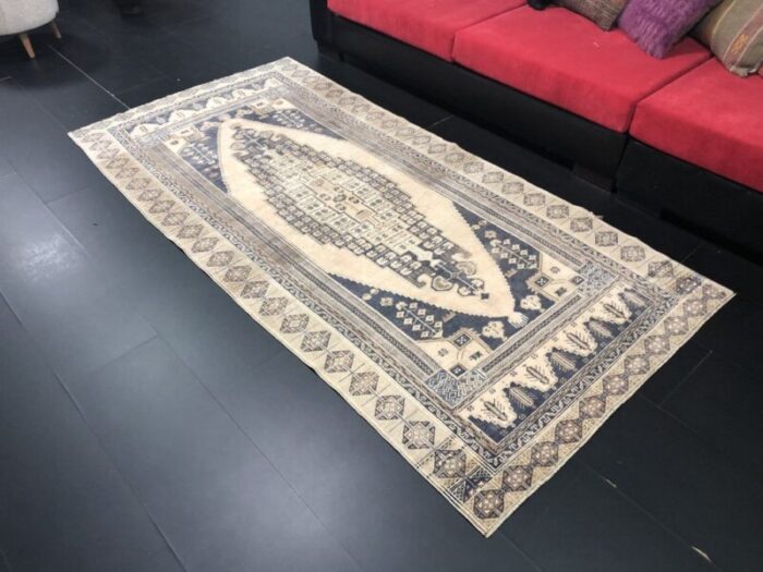 anatolian wool handmade oushak area rug 5