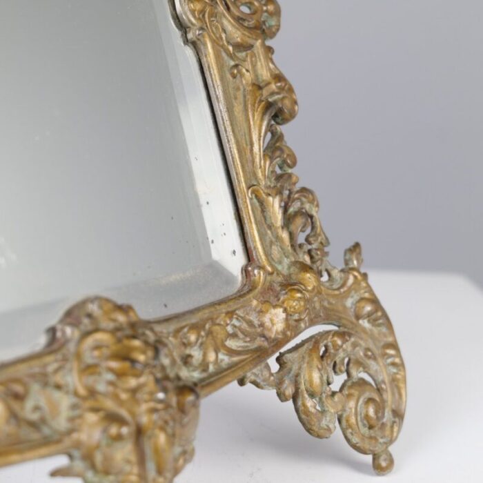 antique 19th century table mirror 7