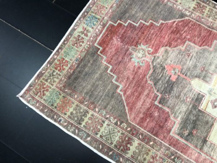 antique anatolian woven rug 6