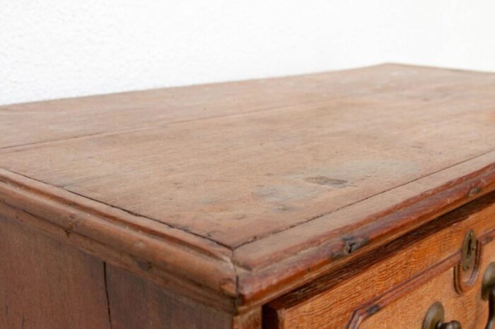 antique colonial teak chest on chest 1879