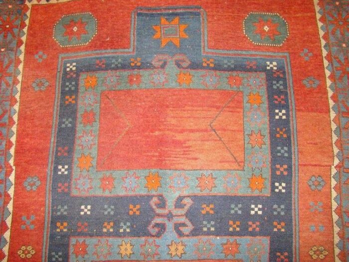 antique kazakh rug 1880s 6