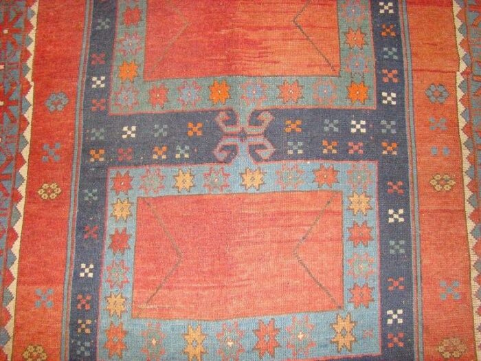 antique kazakh rug 1880s 9