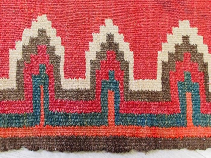 antique oriental nomadic ardabil kilim 1930s 8