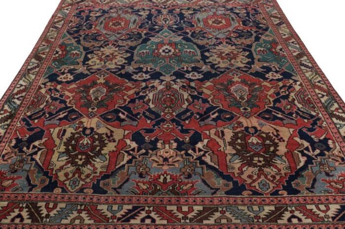 antique persian rug with medallion and geometric floral patterns from rug and kilim 1304