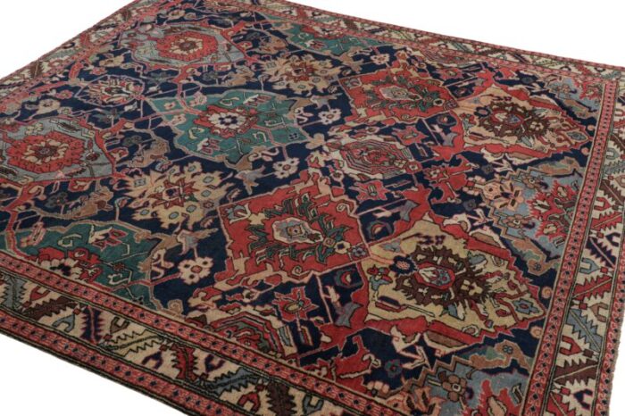 antique persian rug with medallion and geometric floral patterns from rug and kilim 2509