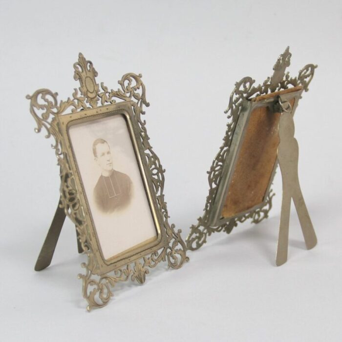 antique portrait frames 1800s set of 2 2