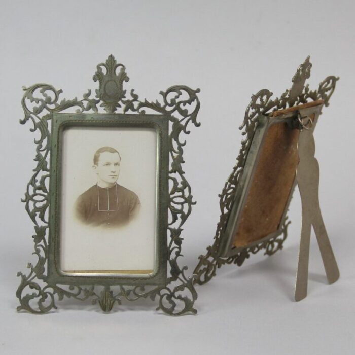 antique portrait frames 1800s set of 2 3