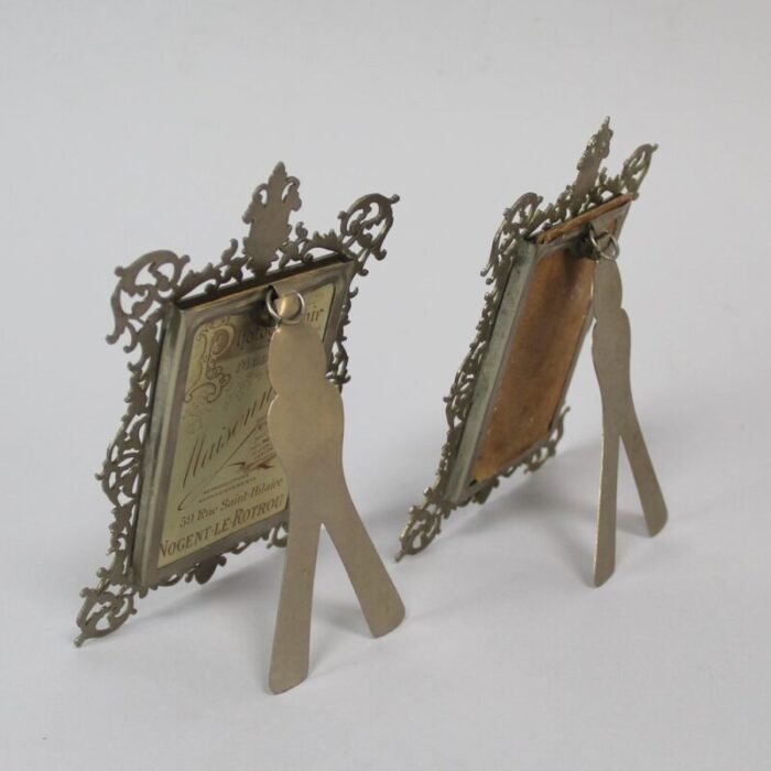 antique portrait frames 1800s set of 2 4