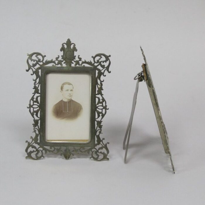 antique portrait frames 1800s set of 2 5