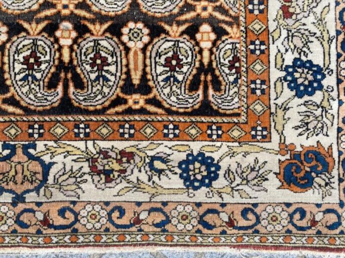 antique yazd rug 1890s 13