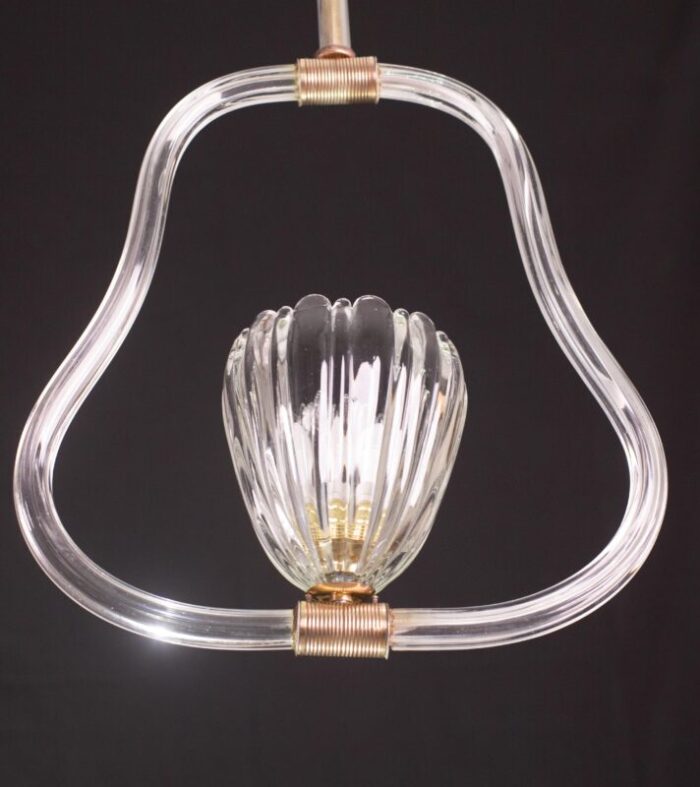 art deco barovier and toso chandelier 1940s 3770