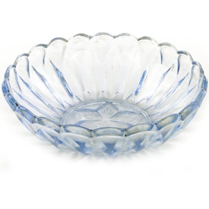 art deco bowl from krosno poland 1950s 1